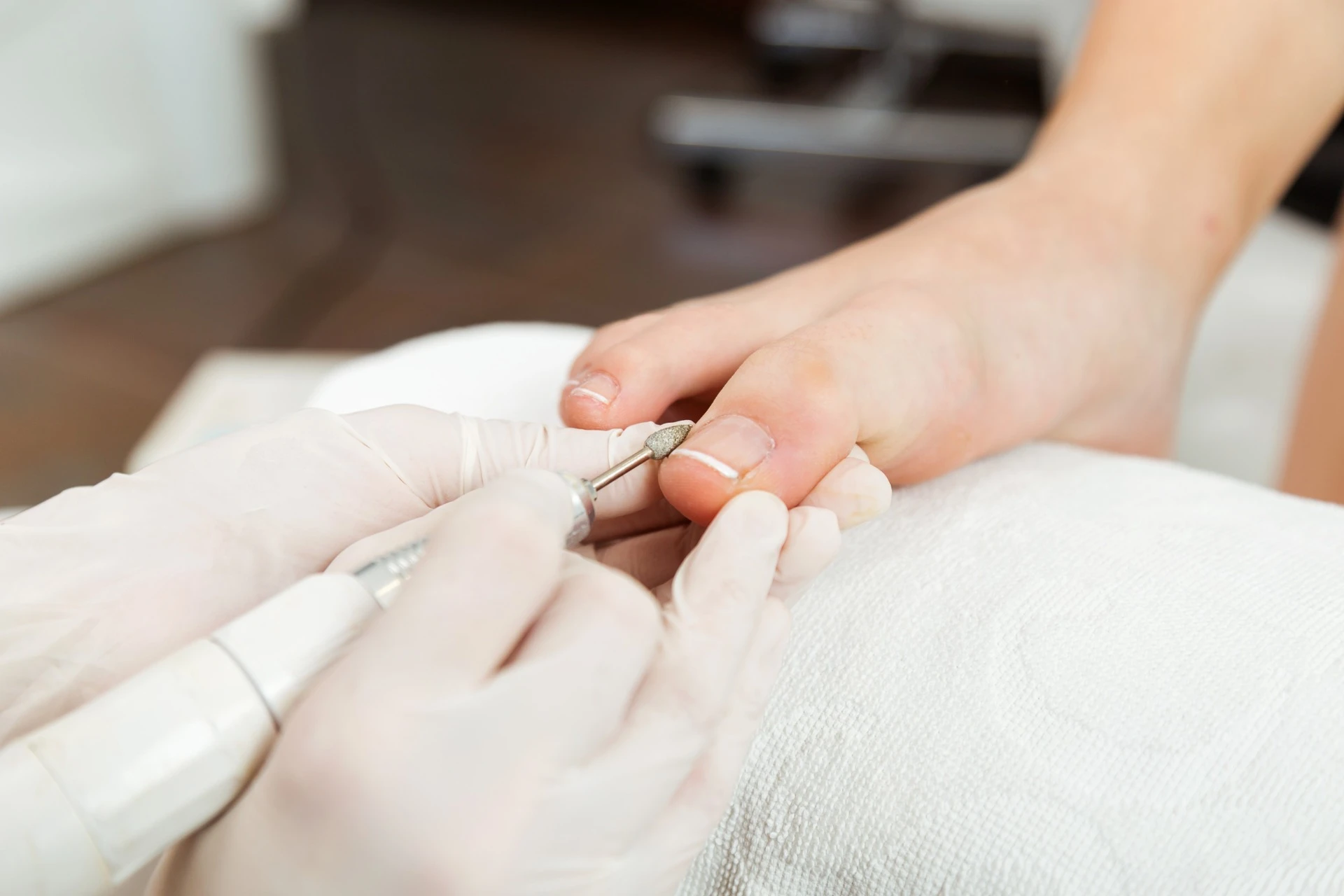 Combined pedicure